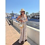STRIPED MAXI DRESS