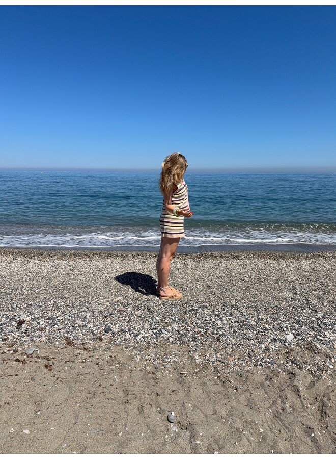 ODILIE KNIT SHORTS STRIPED