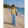 ANAYA KNIT POLO LEMON