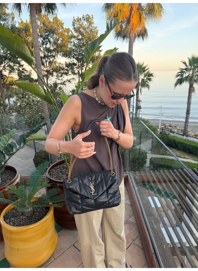 ALLEGRA TOP BROWN
