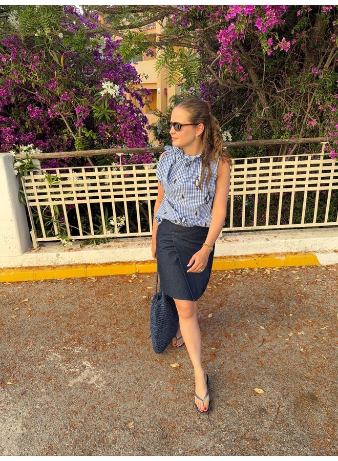 PIPA SKIRT DENIM