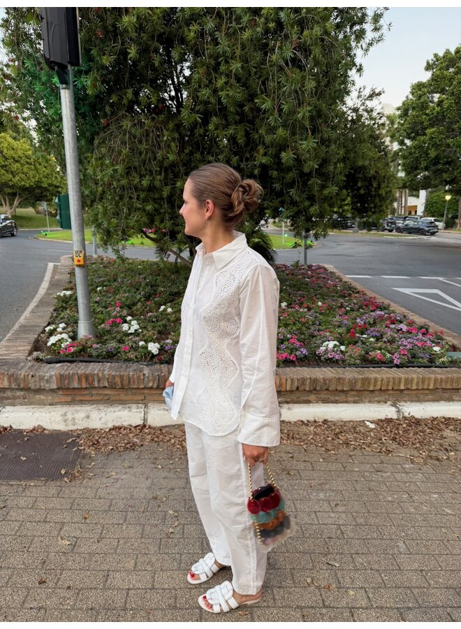 ROYA TROUSERS WHITE