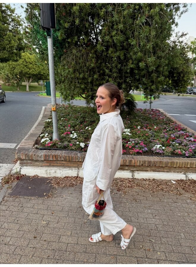 ROYA TROUSERS WHITE