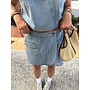 ASJA WRAP DENIM SKORT DENIM