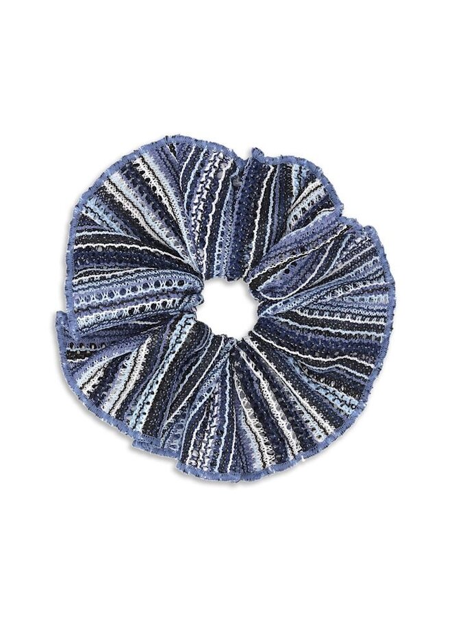 SAINT TROPEZ SCRUNCHIE BLUE