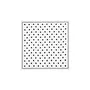 POLKA DOT SCARF WHITE BLACK