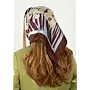 BISOU SCARF BROWN MULTI