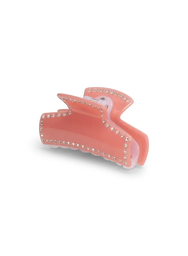 ANNA BISOU MIDDLE PINK DIAMOND CLIP