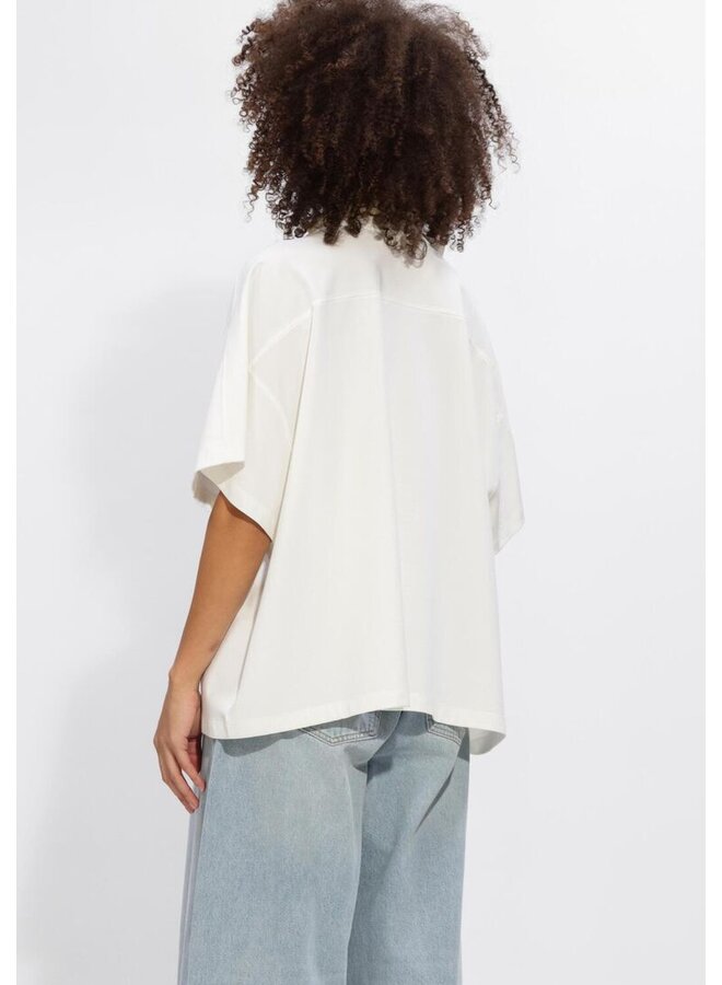 OVERSIZED WHITE TEE