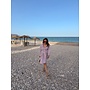 ROMA DRESS PINK STRIPE