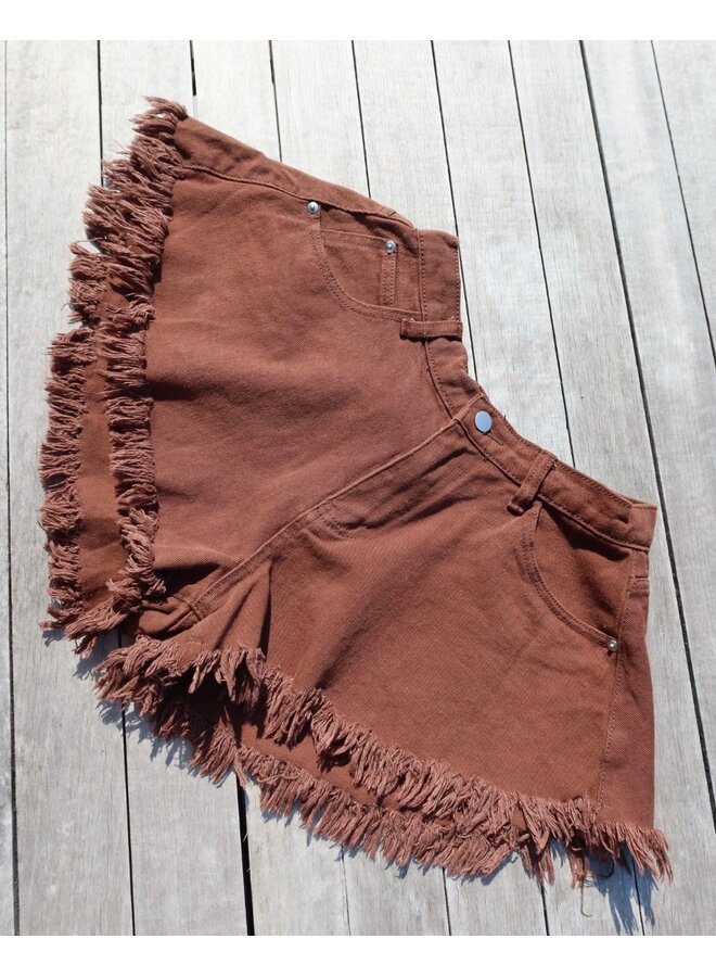 LIVA SHORTS BROWN