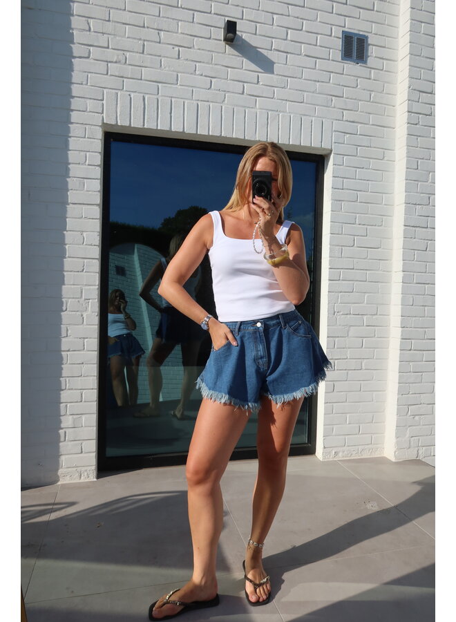 LIVA SHORTS DENIM