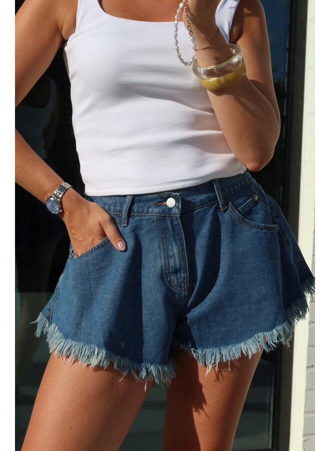 LIVA SHORTS DENIM