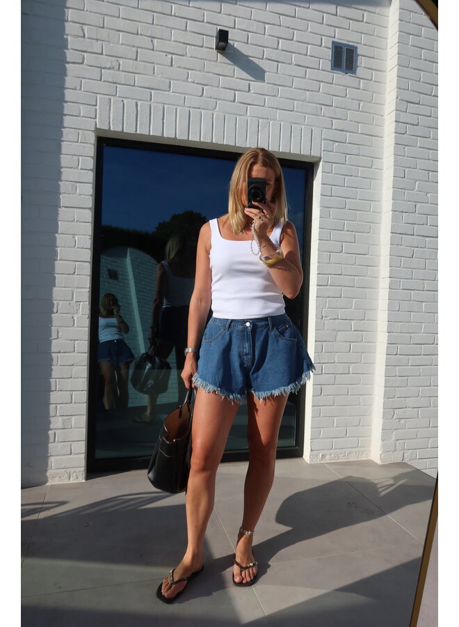 LIVA SHORTS DENIM