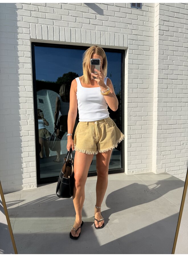 LIVA SHORTS BEIGE