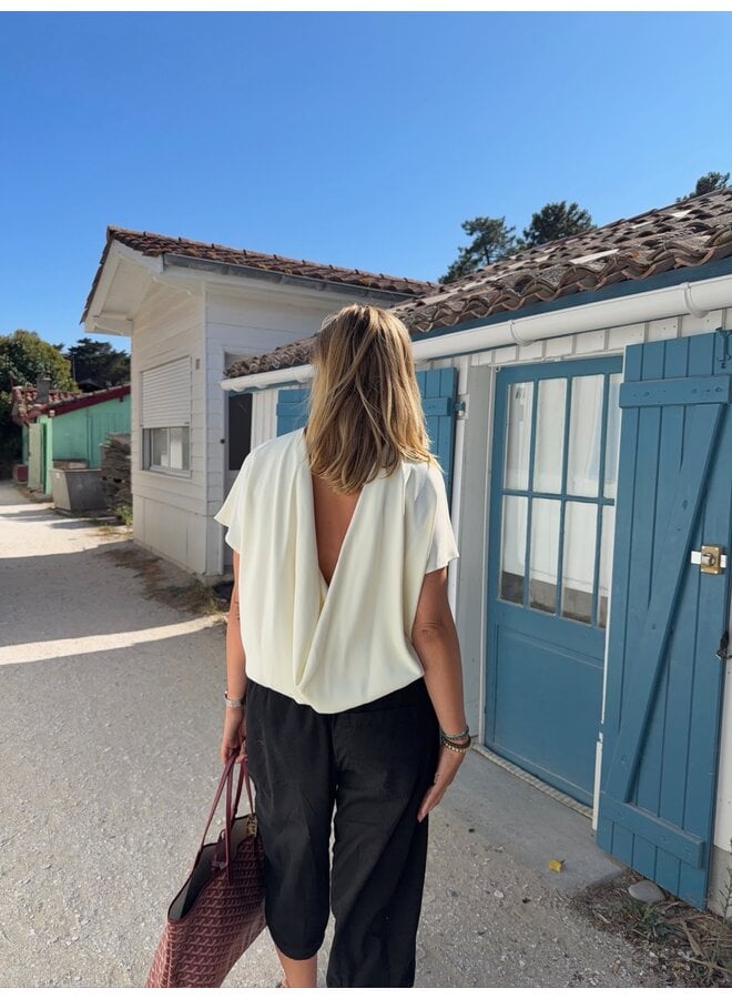 FINN BLOUSE ECRU