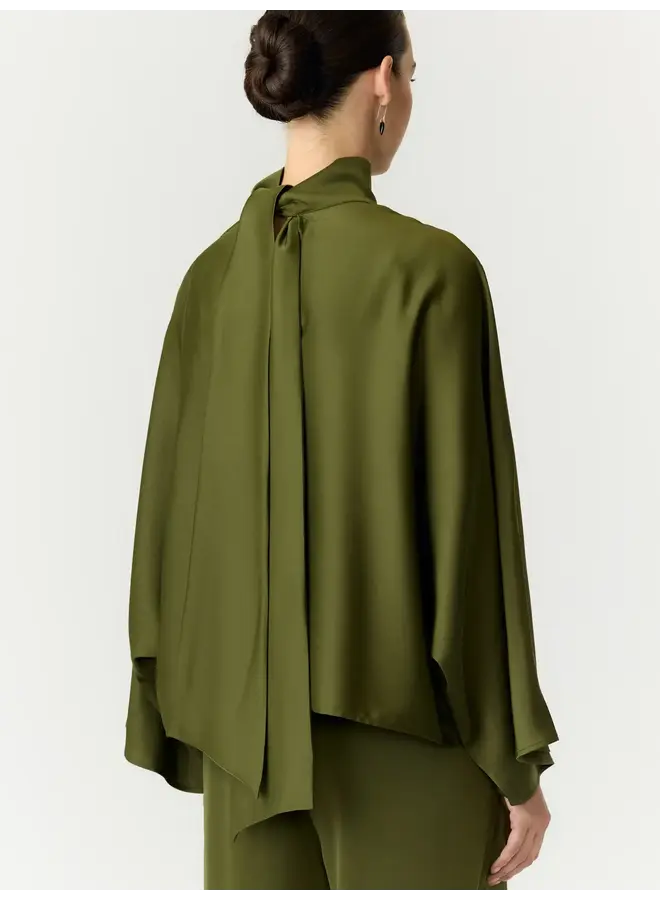 YASPELANA TIE TOP OLIVE