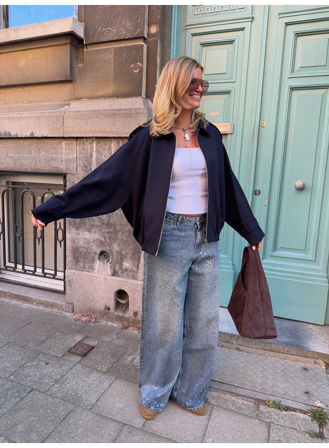 OSCAR JACKET NAVY BLUE