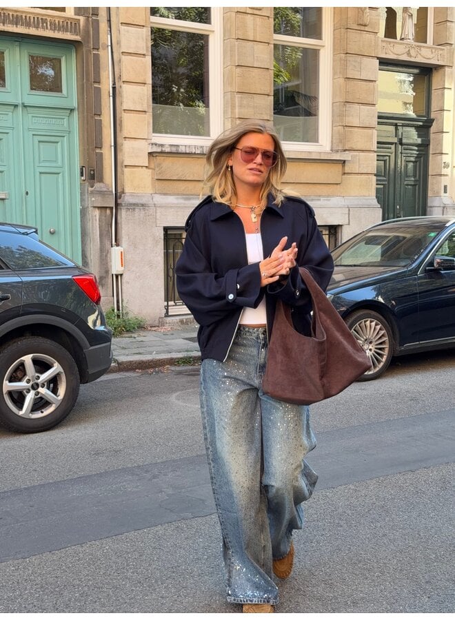 SURI DENIM TROUSERS