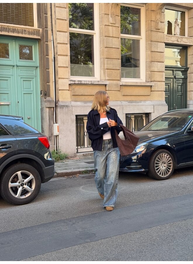 SURI DENIM TROUSERS