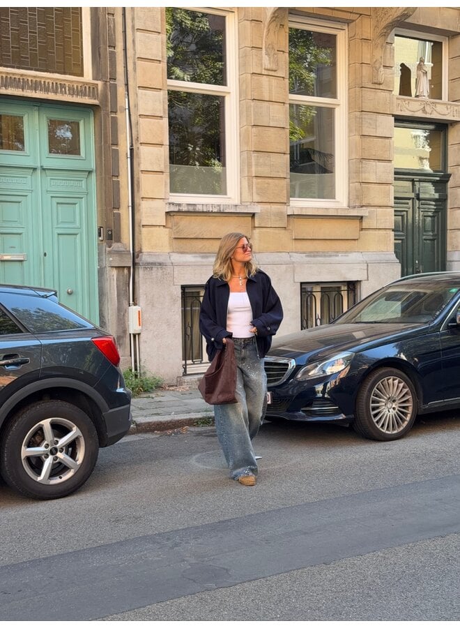 SURI DENIM TROUSERS