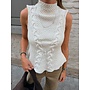 YASPEPPA KNIT TOP PRISTINE