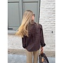 ROURONA OVERSIZED SHIRT BROWN