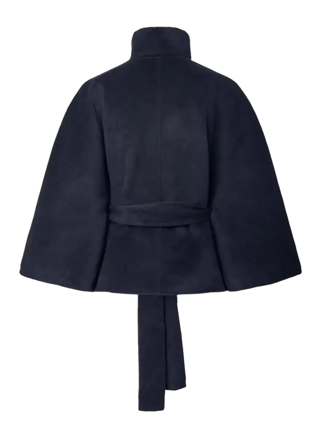 YASALMIO WOOL JACKET NAVY
