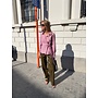 YASRAYLY ESTA TIE SHIRT CASHMERE ROSE