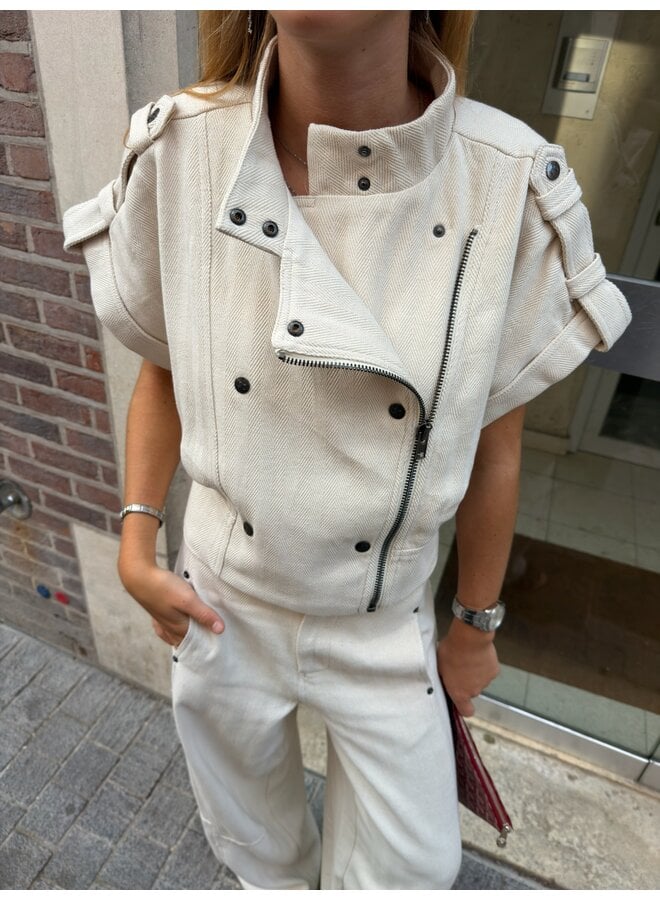 CALIN VEST CREME