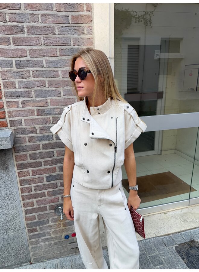 CALIN VEST CREME