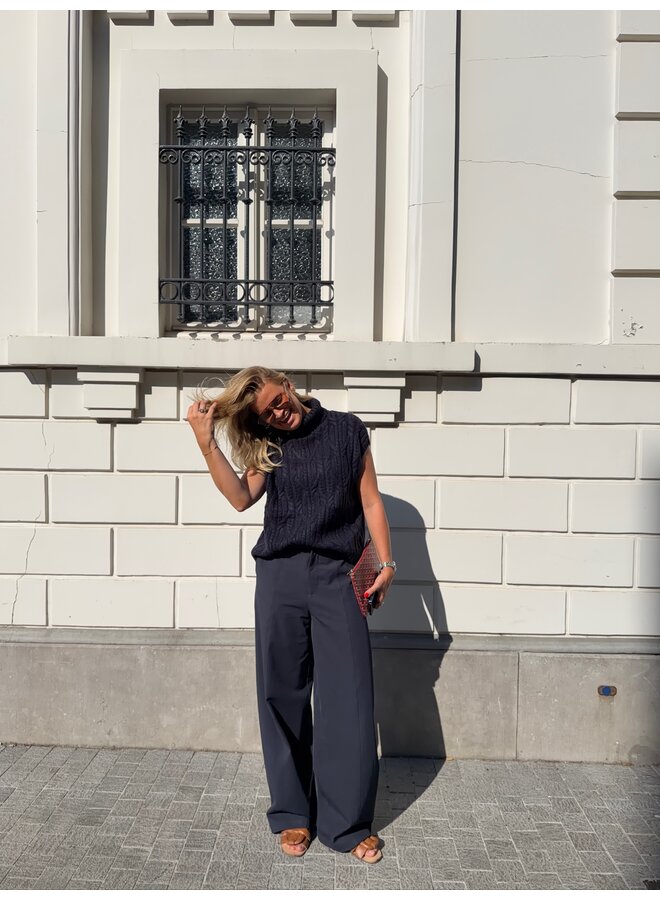 DEMI CC BARREL PANT NAVY