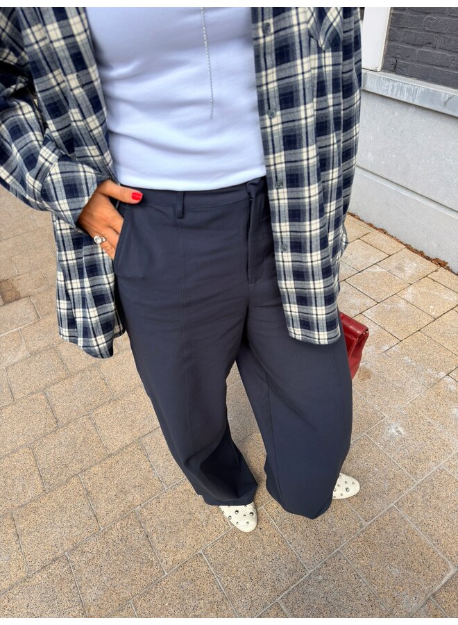 DEMI CC BARREL PANT NAVY