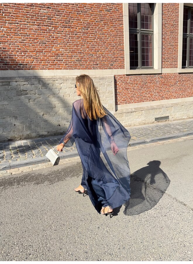 YASVIMA BANDEAU MAXI DRESS NAVY