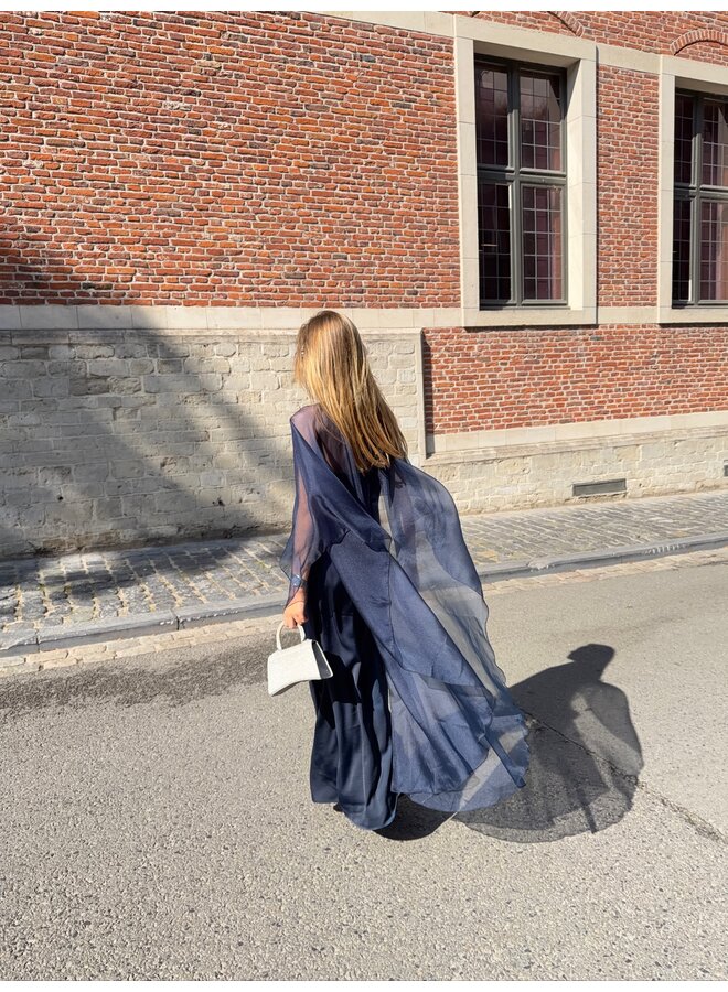 YASVIMA BANDEAU MAXI DRESS NAVY