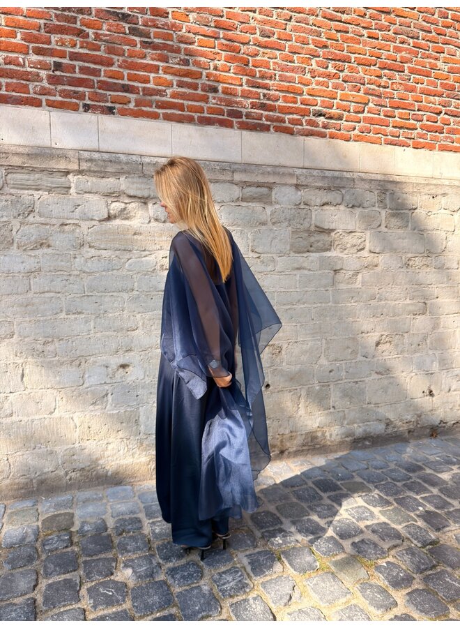 YASVIMA BANDEAU MAXI DRESS NAVY