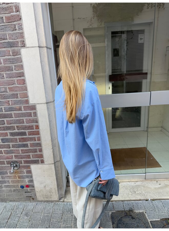 SAGE BLOUSE BLUE