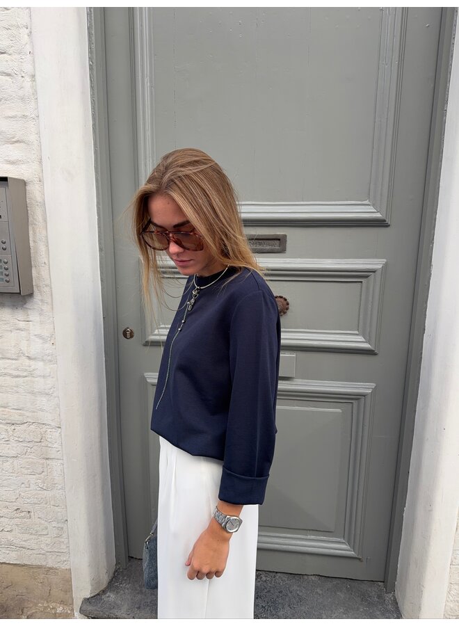AIMEE LONGSLEEVE NAVY BLUE