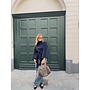 YASALMIO WOOL JACKET NAVY