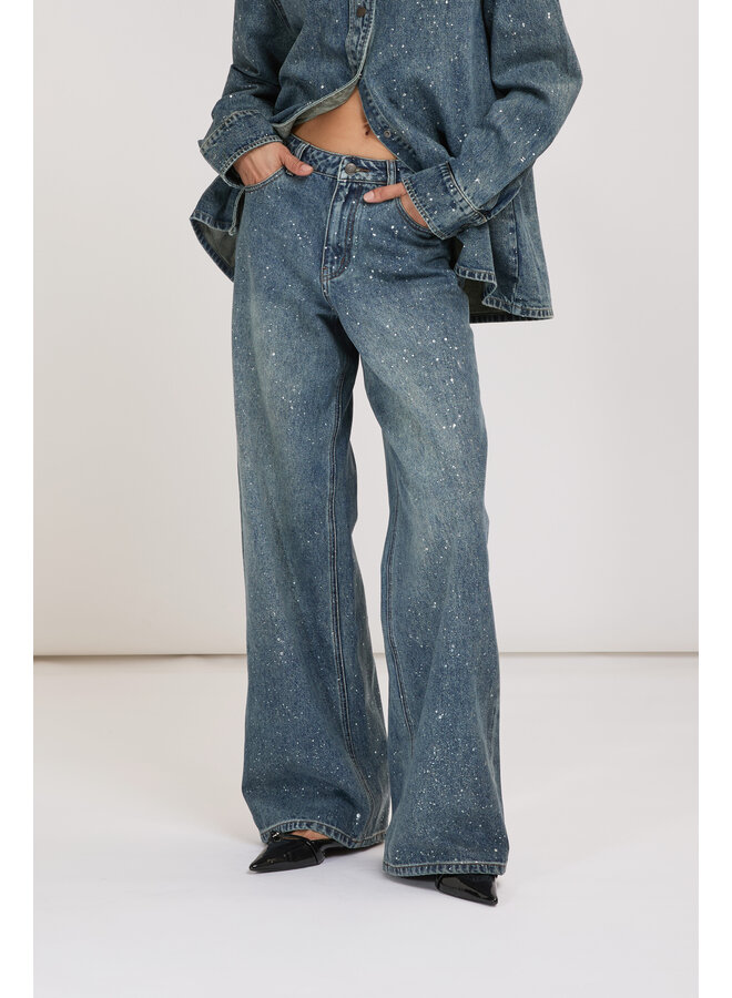 SURI DENIM TROUSERS