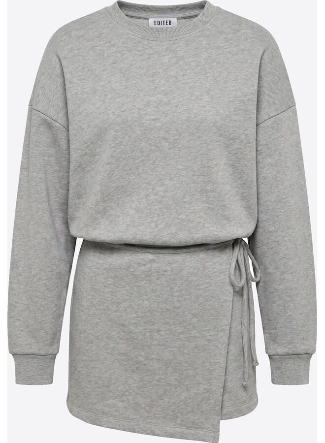 GABRIEL DRESS GREY MELANGE