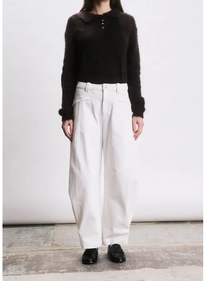 PANTALON KEITH BLANC