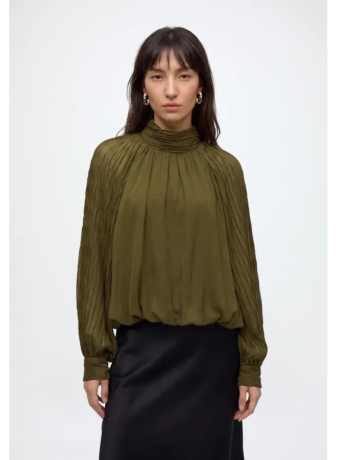 YASOLERA TOP DARK OLIVE