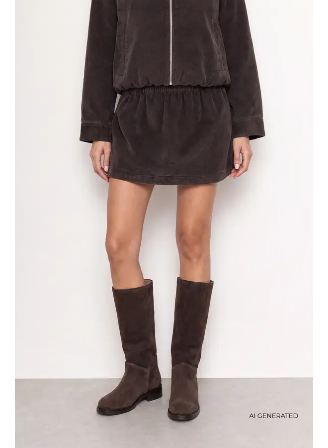 TORI SKIRT BROWN