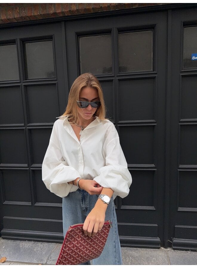 PATSY BLOUSE OPTIC WHITE