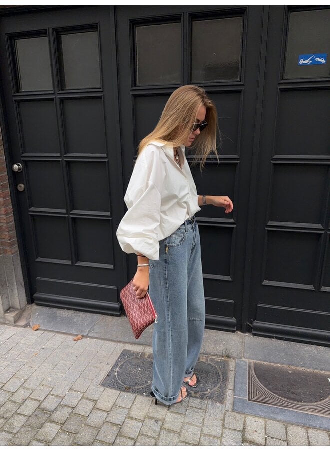 PATSY BLOUSE OPTIC WHITE