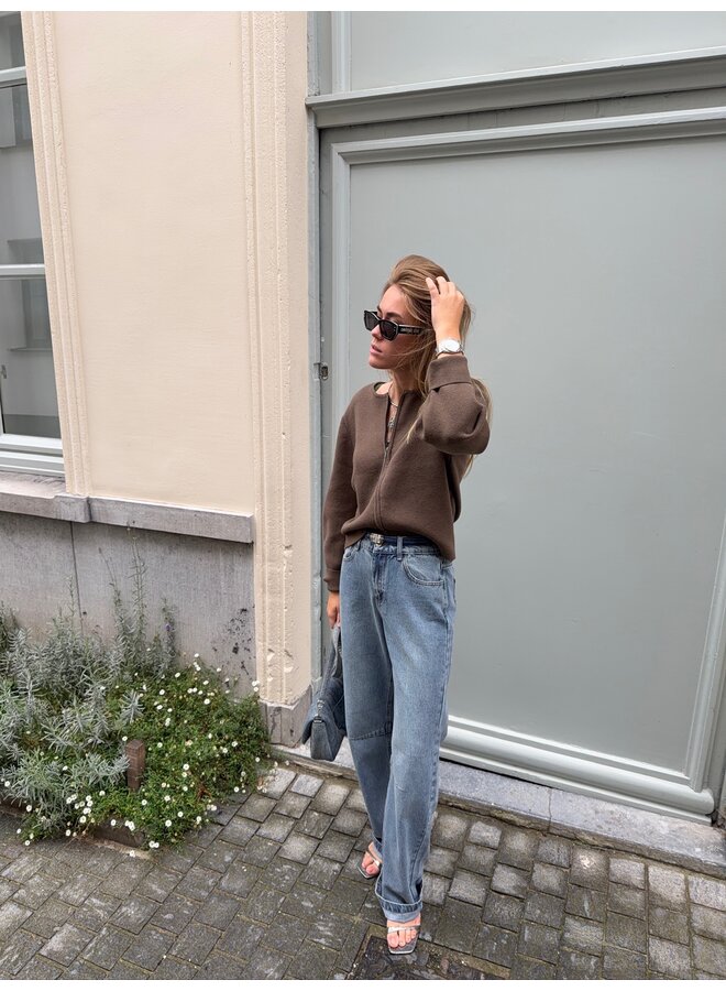 ROULUCILA ZIP CARDIGAN
