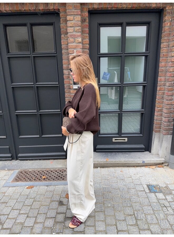 RAE JUMPER BROWN