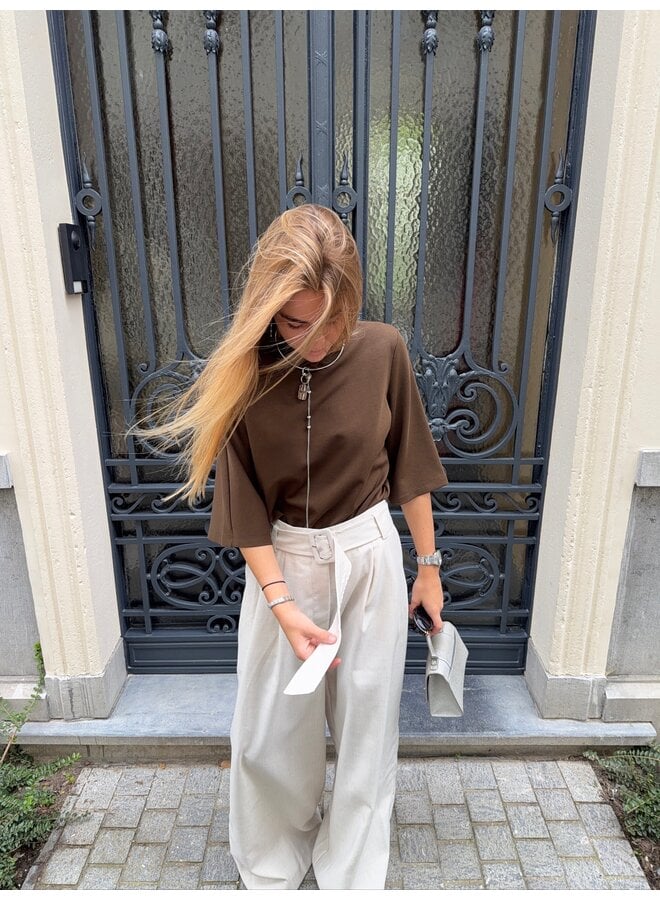 STEVIE LONGSLEEVE BROWN