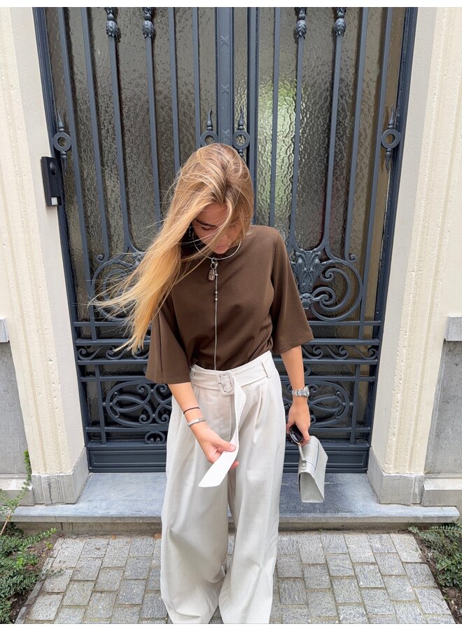STEVIE LONGSLEEVE BROWN